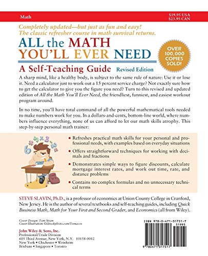 All the Math You'll Ever Need: A Self-Teaching Guide, Revised Edition - Image 2