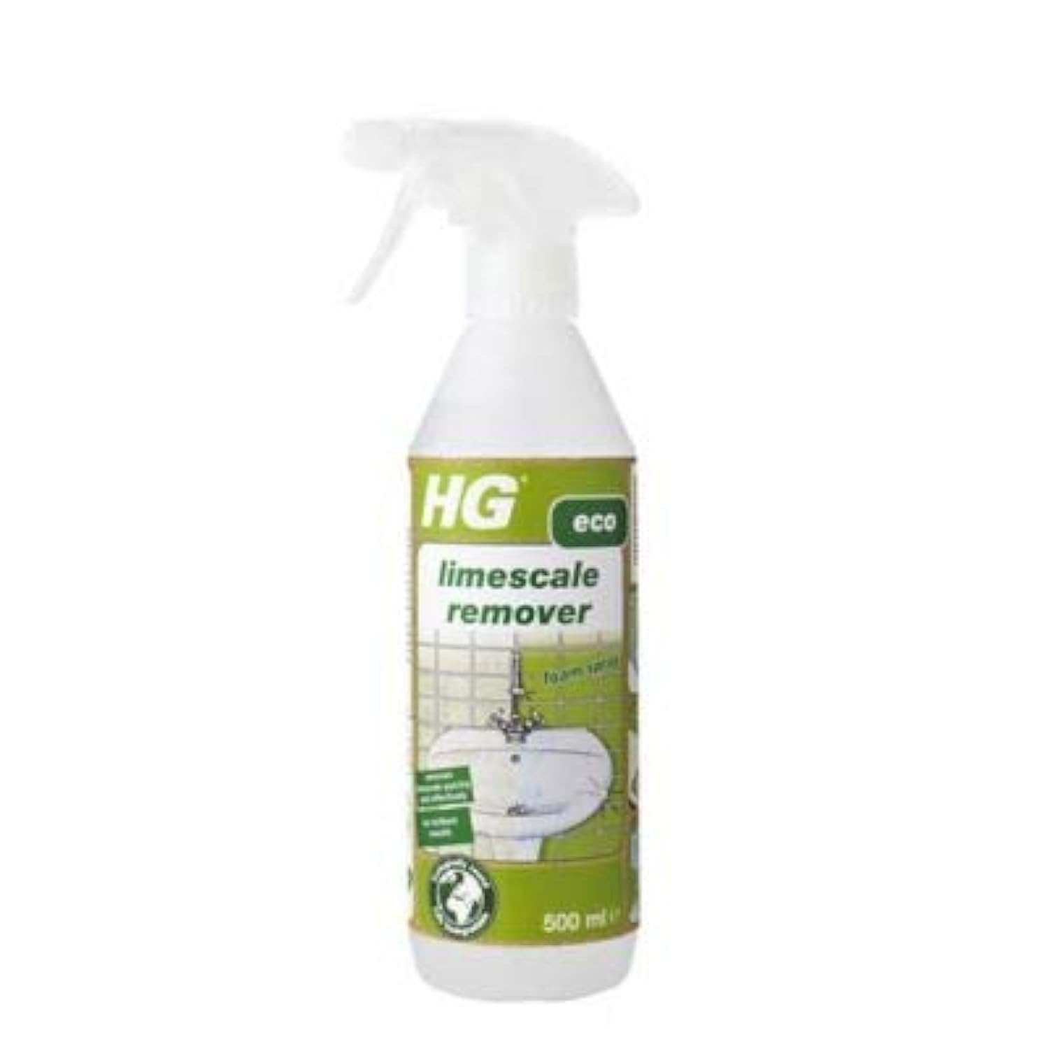 Hg Eco Limescale Remover Spray, 500Ml