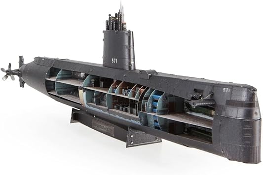 Metal Earth Premium Series USS Nautilus 3D Metal Model Kit Fascinations