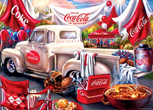 Rompecabezas Masterpieces de 1000 piezas para adultos y familias - Coca-Cola Tailgate - 19,25" x 26,75" miniatura 2