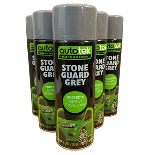 Confezione da 12 - 500 ml Autotek Stone Guard Grey...