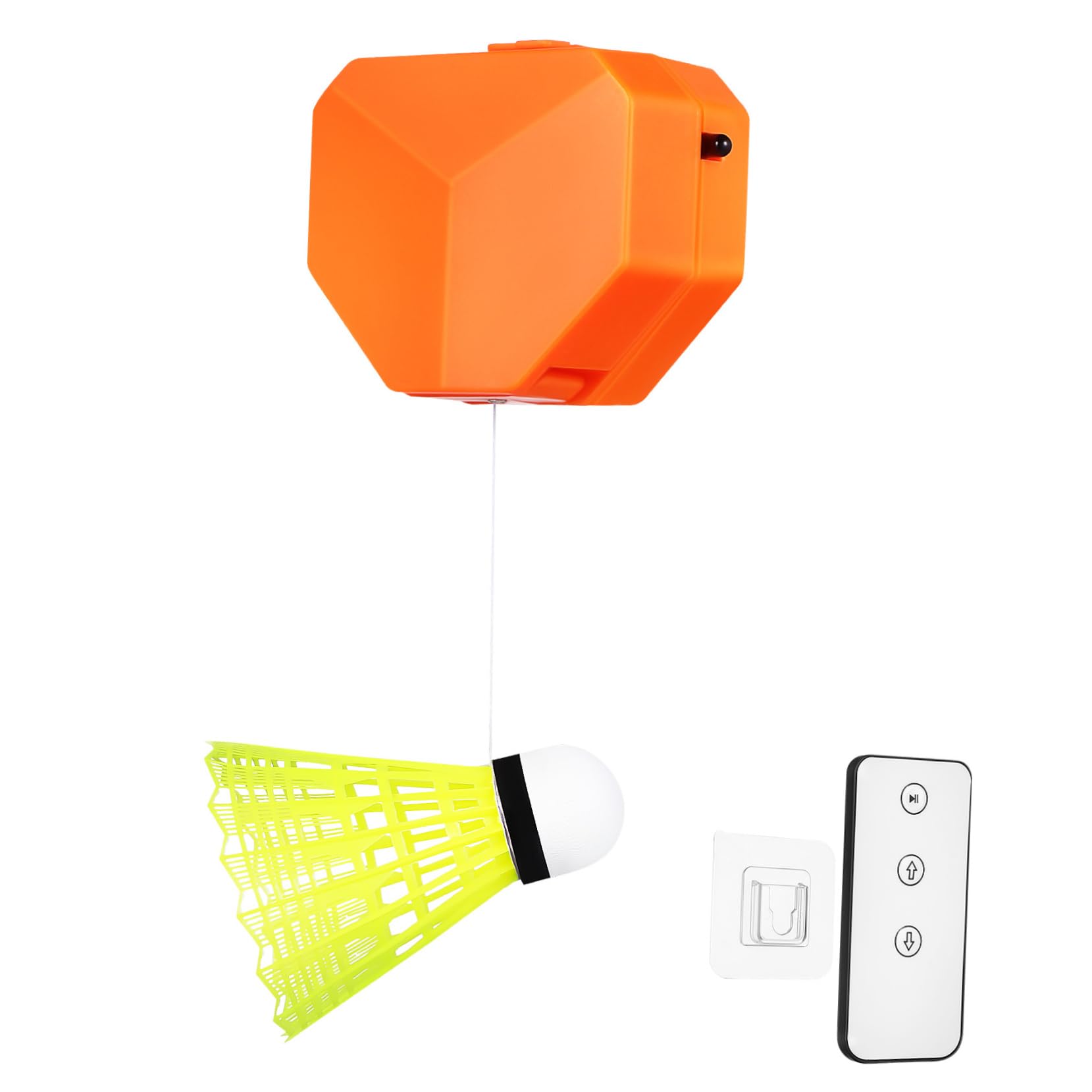 NAMOARLY Badminton Self Training Tool Swing Trainer Portable Net Rebound Training Aid Random Color