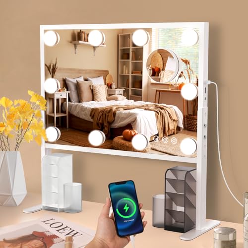 BESTOPE PRO Vanity Mirror with Lights, 15.7' x...