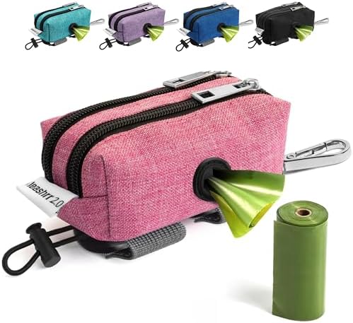Dog Poop Bag Holder for Leashes - Dog Poop Bag Dispenser and Trea...