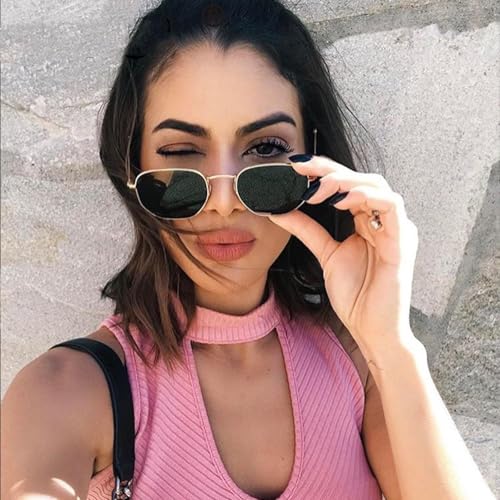 Sunglasses UV400 Protection | Metal Frame Candy Color Lens | for Women Men Outdoor Sports & Driving2