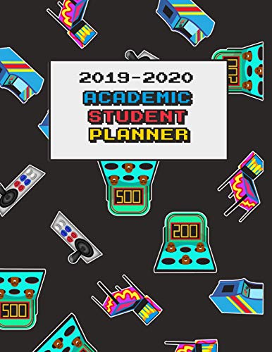 2019-2020 Academic Student Planner: Video Games Player Student Academic Record and Planning Book for the School Year 8.5 x 11 Inches 110 pages image 3