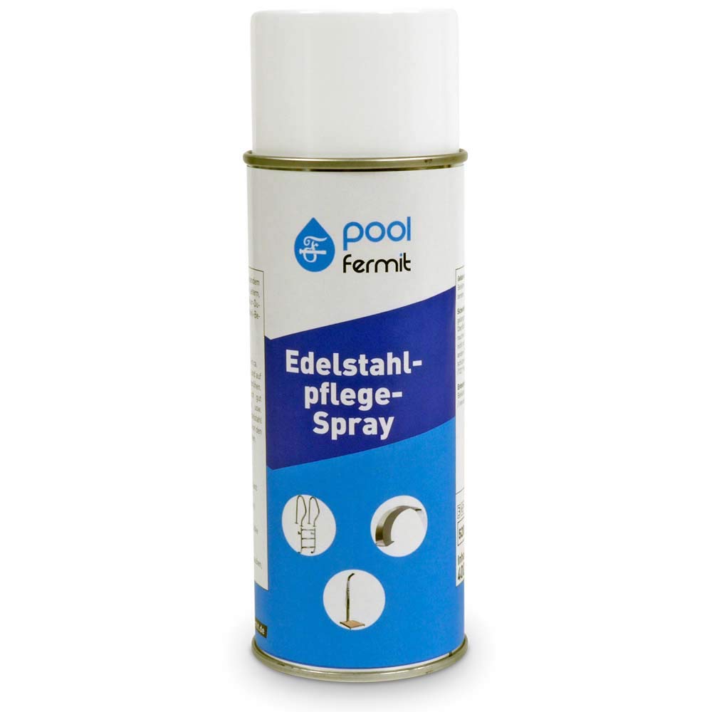 Fermit - Espray de Cuidado de Acero Inoxidable, protección y Limpieza de Superficies metálicas Mate y Brillantes.