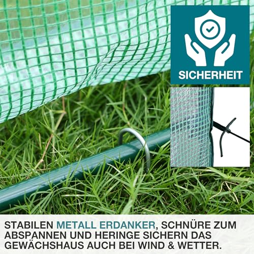 Outsunny Folien Gewächshaus Treibhaus Tomatenhaus Pflanzenhaus Frühbeet 4 Regalfächer Transparent 70 x 50 x 160 cm 3 Outsunny Folien Gewächshaus Treibhaus Tomatenhaus Pflanzenhaus Frühbeet 4 Regalfächer Transparent 70 x 50 x 160 cm – Bild 3