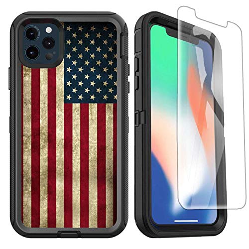 Coque iPhone 12 antichoc résoud le problème des écrans brisés style USA