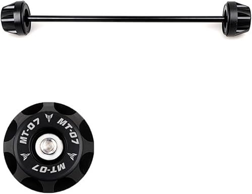 Drop Protection Front and Rear Axle Sliders Fork Wheel Protection Crash Pad for Yamaha MT07 MT09 Tracer MT-07 MT-09 Tracer 2020 Bumper (Color MT-07