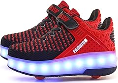 1- Black Red- Double Wheels