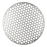 Rejilla redonda de acero inoxidable, parrilla redonda para barbacoa, rejilla de malla de alambre para utensilios de cocina de camping al aire libre, parrilla redonda para barbacoa (20 cm)