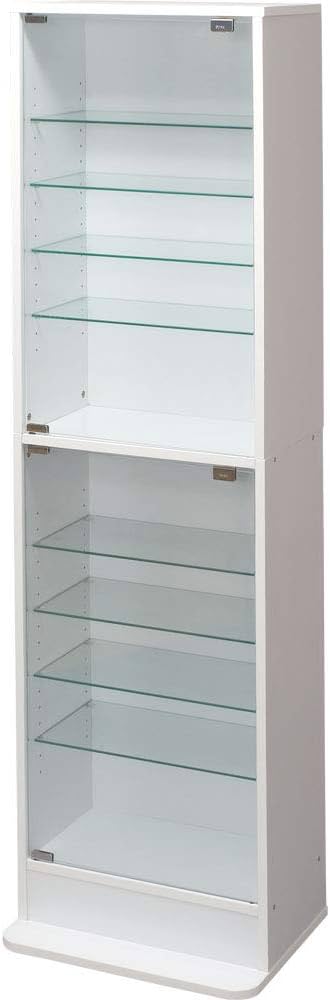 コレクションケース ホワイト ガラス棚付き 楽天市場】【クーポンで13％OFF！11/22 00:00~23:59限定！】Legen