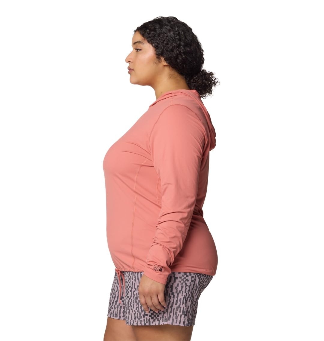 Mountain Hardwear Damen Crater Lake Kapuzenpullover mit Langen Ärmeln Hemd (1er Pack)