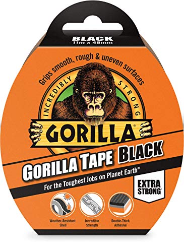 Gorilla Tape Black 11m