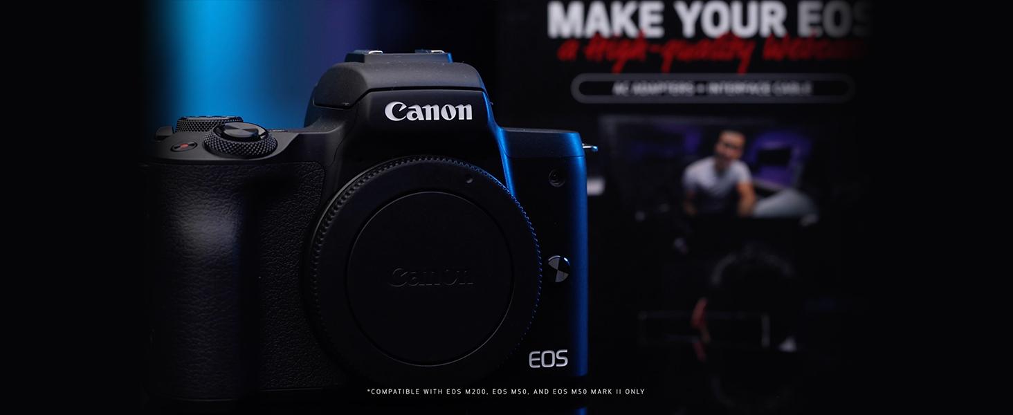 Amazon.com : Canon EOS Webcam Accessory Starter Kit, for Select