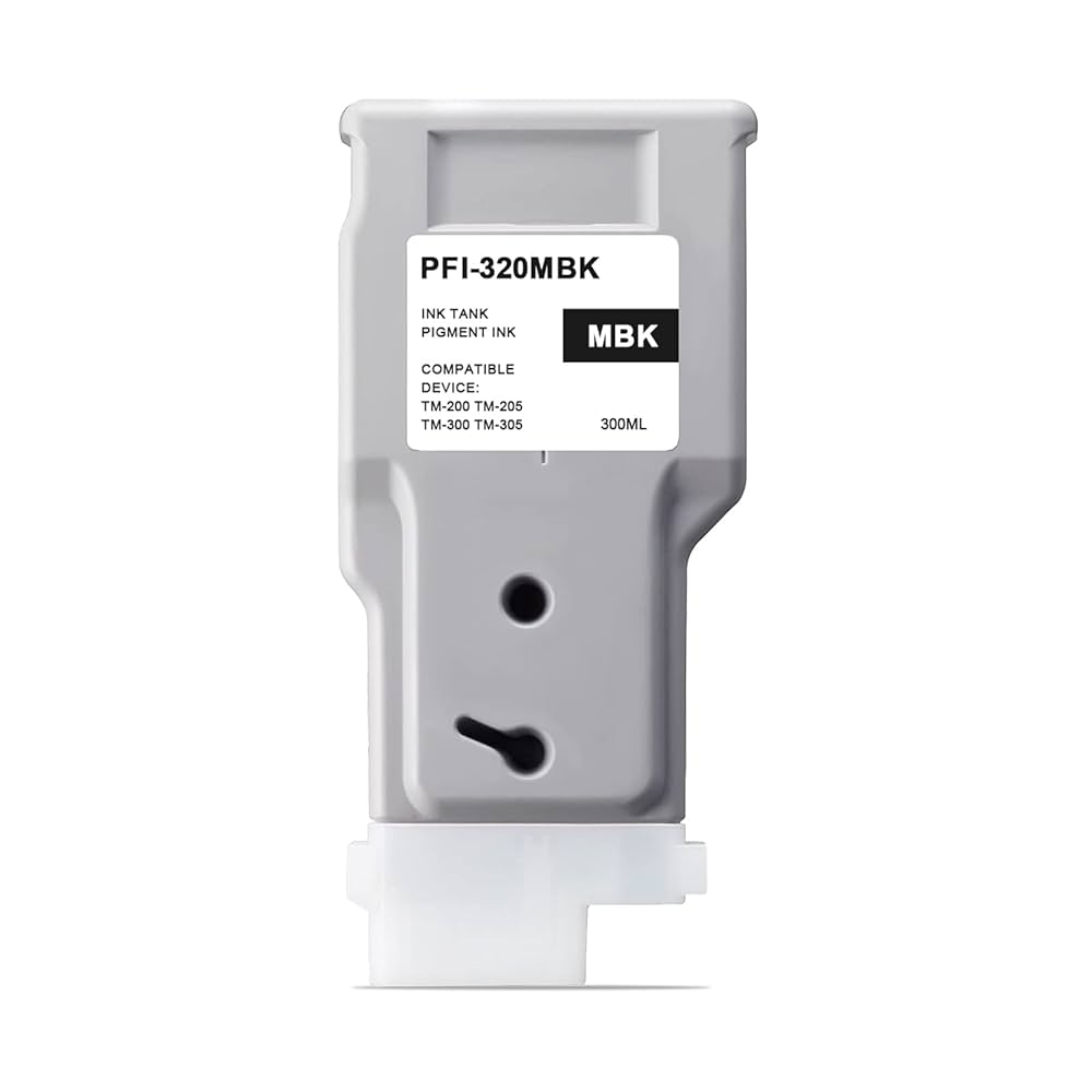 Canon PFI-320MBK マットブラック 300ml imagePROGRAF キヤノン PFI-320 MBK 大容量マットブラック 純正