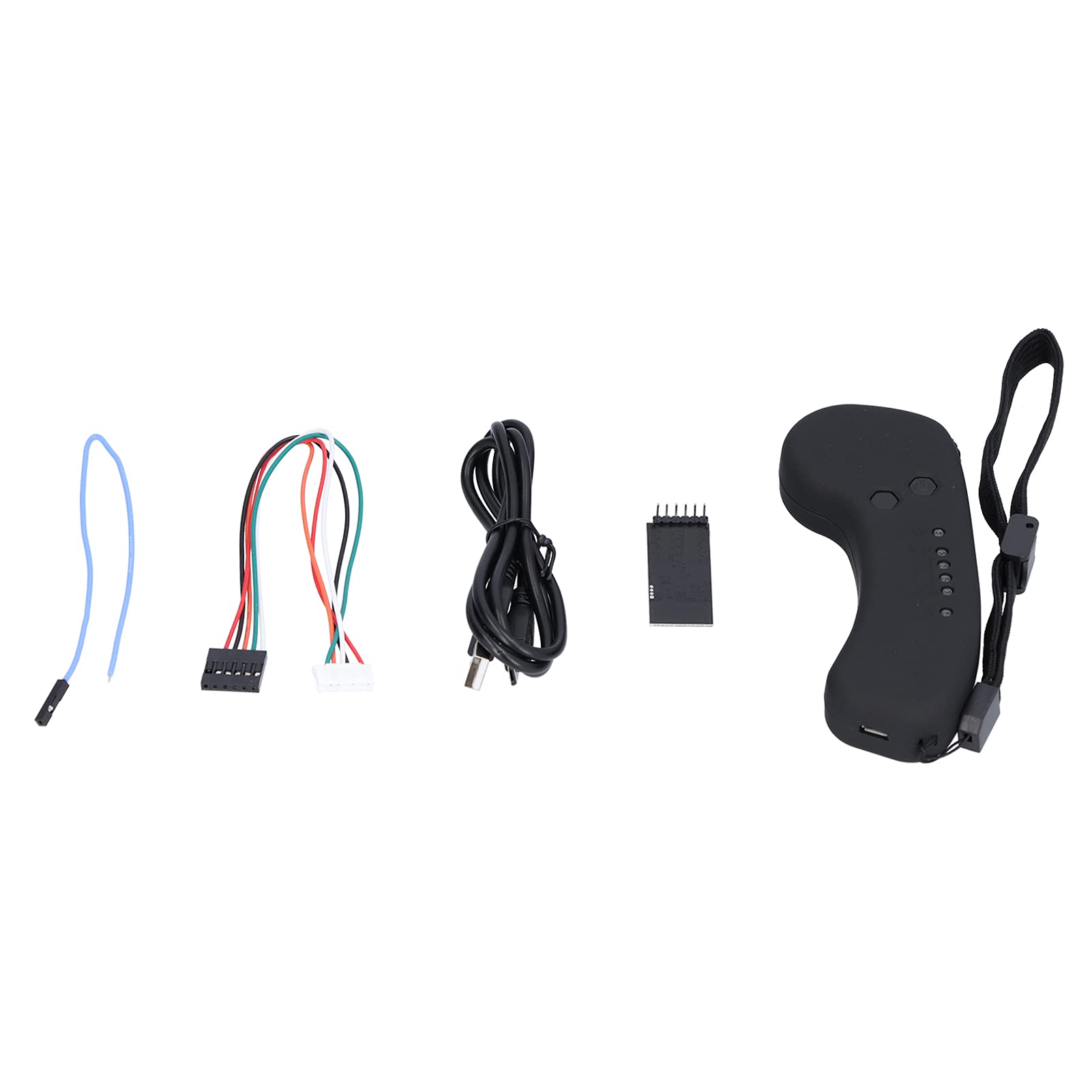Mando a Distancia para Monopatín Eléctrico 2,4G, Diseño Ergonómico con Señal Fuerte, Entusiastas, Material ABS, Tamaño Compacto 12 X 5 X 2 Cm (Serie v6)