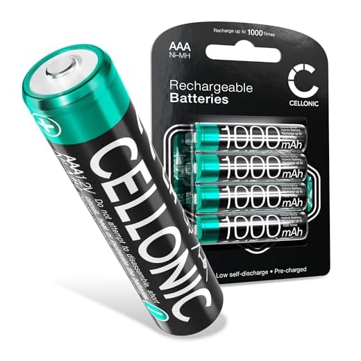 CELLONIC 4X Akku für Festnetz kompatibel mit Siemens Gigaset A415, C430 - (1000mAh, 1.2V)