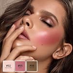 Lezero 3Pcs Contour Stick Makeup Kit, Shades with Highlighter, Blush and Bronzer Stick for Sculpt the Face and All Skin Type, Long Lasting, Smooth, Dewy & Matte Finish, LIGHT MEDIUM - Image 2