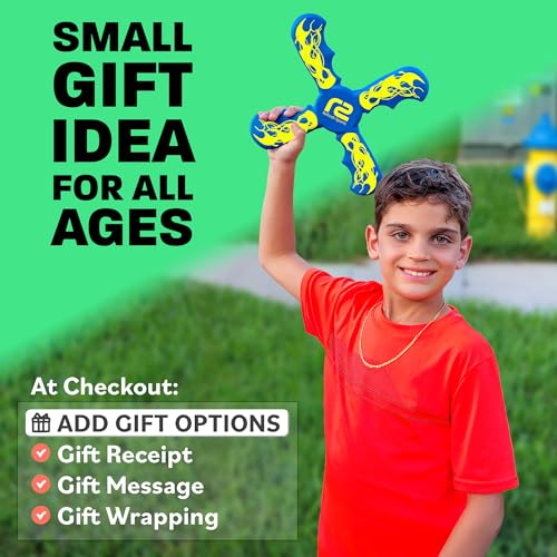 image for Refresh Sports Fun Boomerang - Kids Outdoor Flying Disc Game - Soft & 