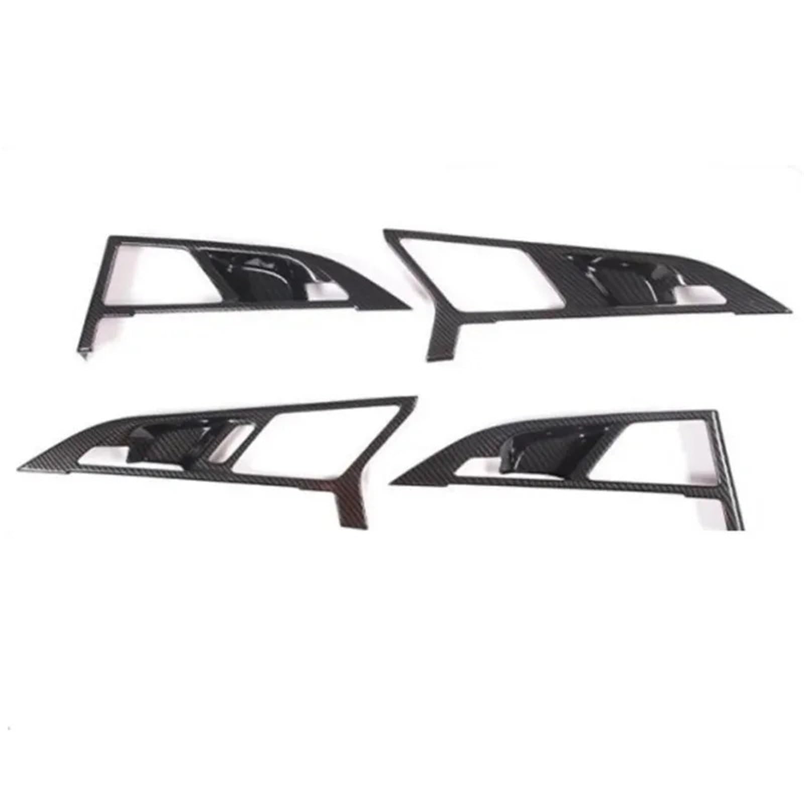 BQWYEDPL Styling Mouldings ABS Carbon Fiber Car Inner Fit for BMW X1 IX1 U10 U11 2023-2024 Car Door Latch Handle