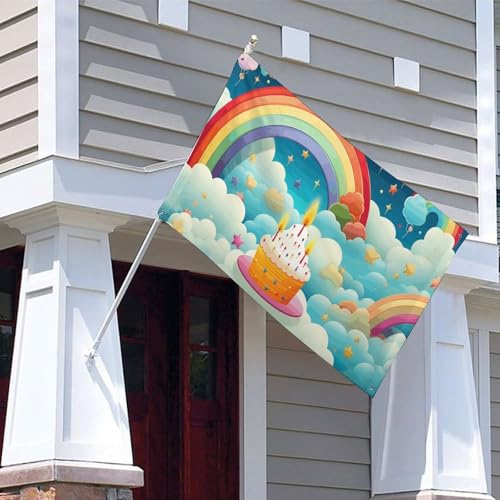 Drapeaux de jardin saisonniers double face haute finition pour extérieur