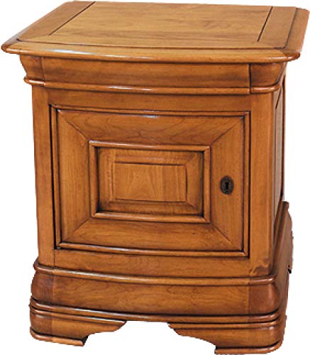 Chevet galbé 1 porte 1 tiroir