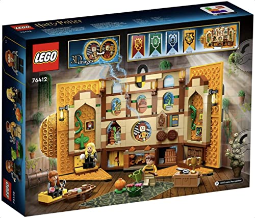 LEGO 76412 Harry Potter Le blason de la maison Poufsouffle - vue 5