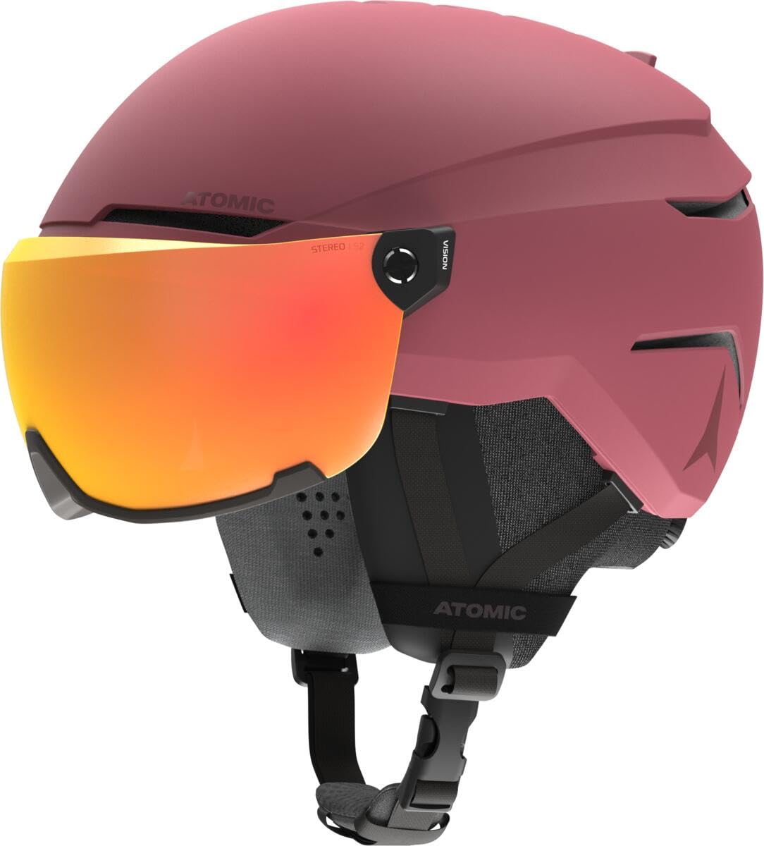 ATOMIC SAVOR VISOR STEREO - Caschi Unisex - Adulto, Maroon, 59-​63 -