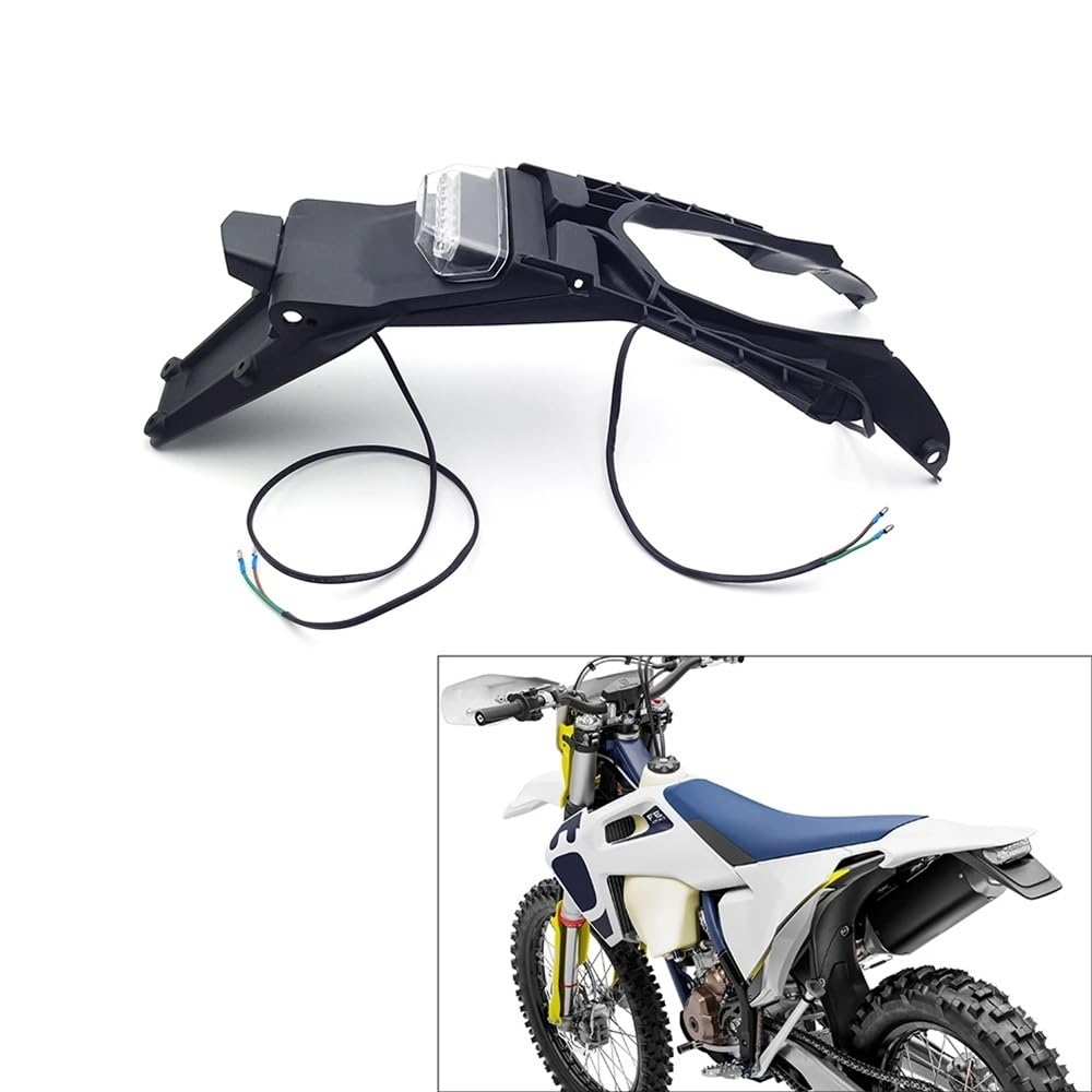 Pasuje do HUSQVARNA FE250 FE350 TE150 TE300 FE450 FE501 Tylny błotnik motocyklowy LED Tylne światło Błotnik motocykla terenowego Motocross(1 Kit)