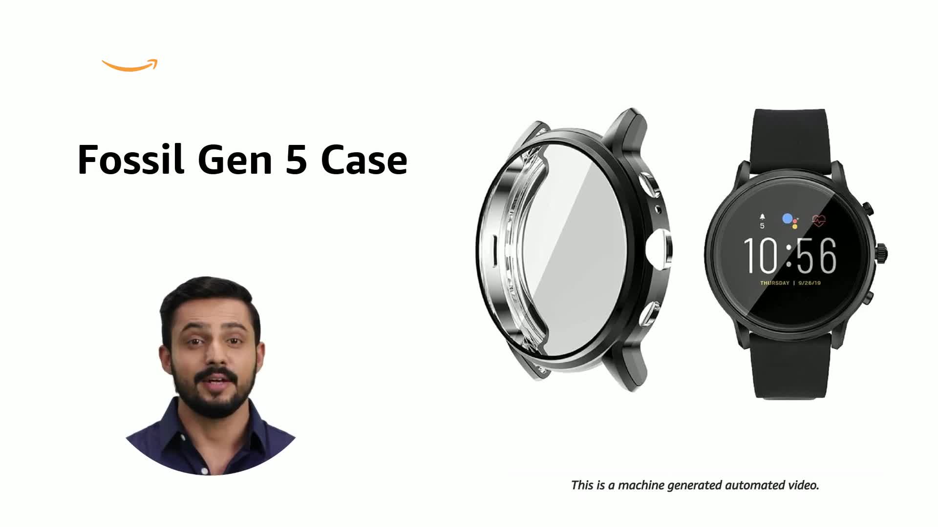 2-Pack TPU Full Coverage Screen Protector Clear Film For Fossil Gen 5 Carlyle HR Smartwatch