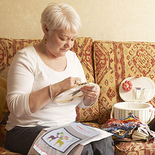 Cross Stitch Counted Kits Stamped Kit Cross-Stitching Pattern for Home Decor, 11CT Pre-Printed Fabric Embroidery Crafts Needlepoint Kit (Printed Kits,Leader Wolf)