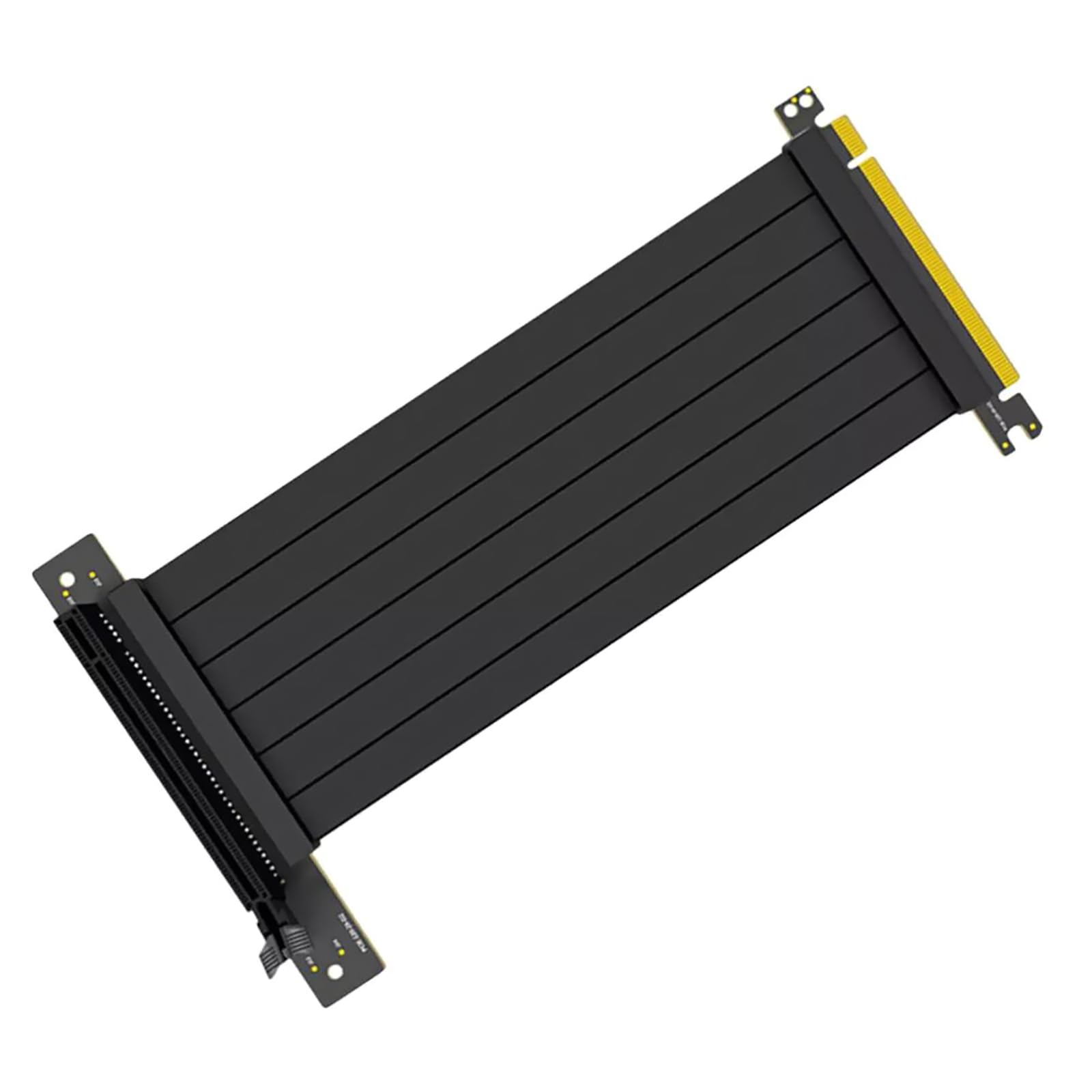 20cm PCIE 3.0 Extension Cable, Black 16x Graphics Card Extension Cable for GPU/Motherboard Components and Cases