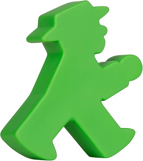 AMPELMANN Lampe | KLEINER LAMPENMANN Geher | grün | Akku | LED...