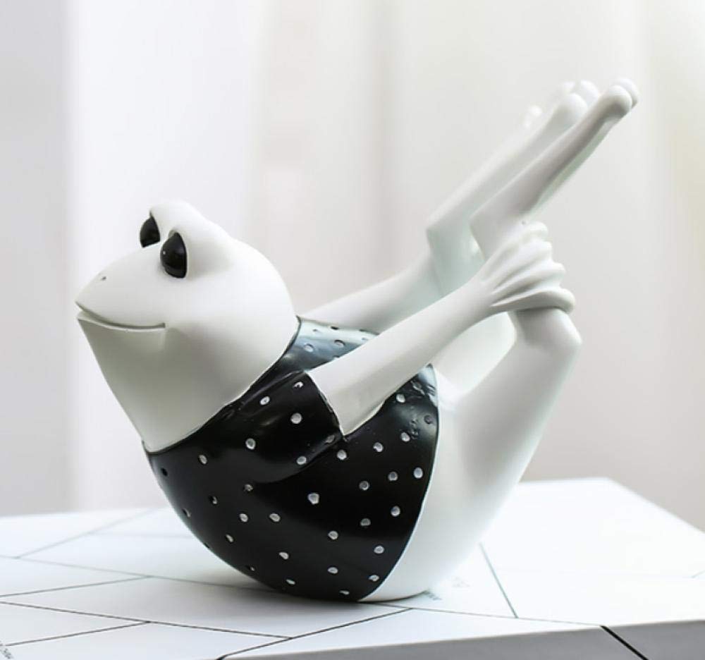 HYY-YY Decorations Art Craft Frog yoga home TV cabinet desktop decoration creative study office 1