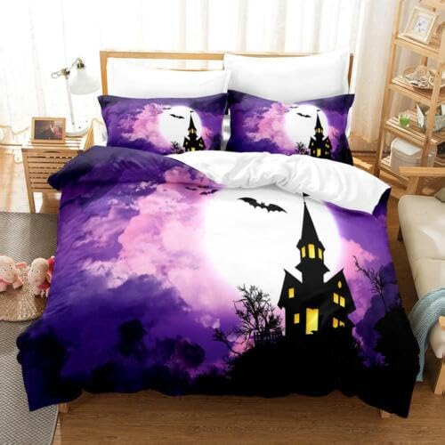 Housse de couette 240x260 en microfibre tissée 110g/m² haute densité