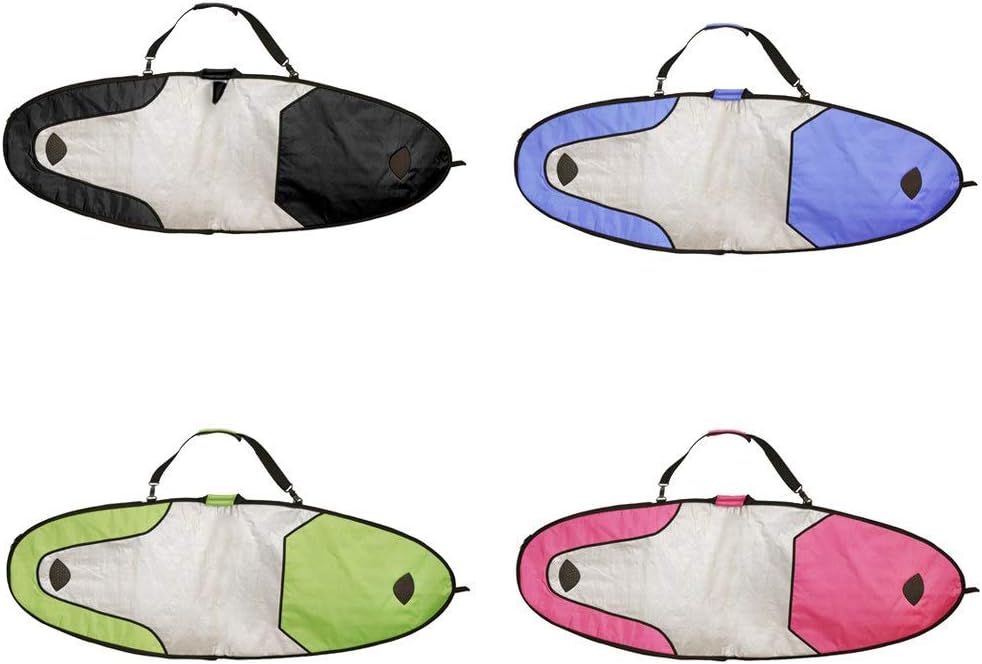 inflatable paddle boards 6.4ft Portable Surfboard Travel Bag Shortboard Day Bag Surfboard Bag Surf Board Protective Storage Bag Case for Water Sports vacation must haves ( Color : Green Silvery )