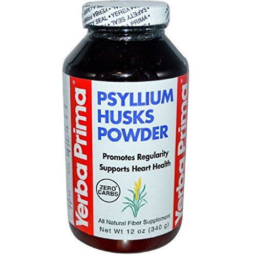 YERBA PRIMA PSYLLIUM Husks Powder 12 OZ