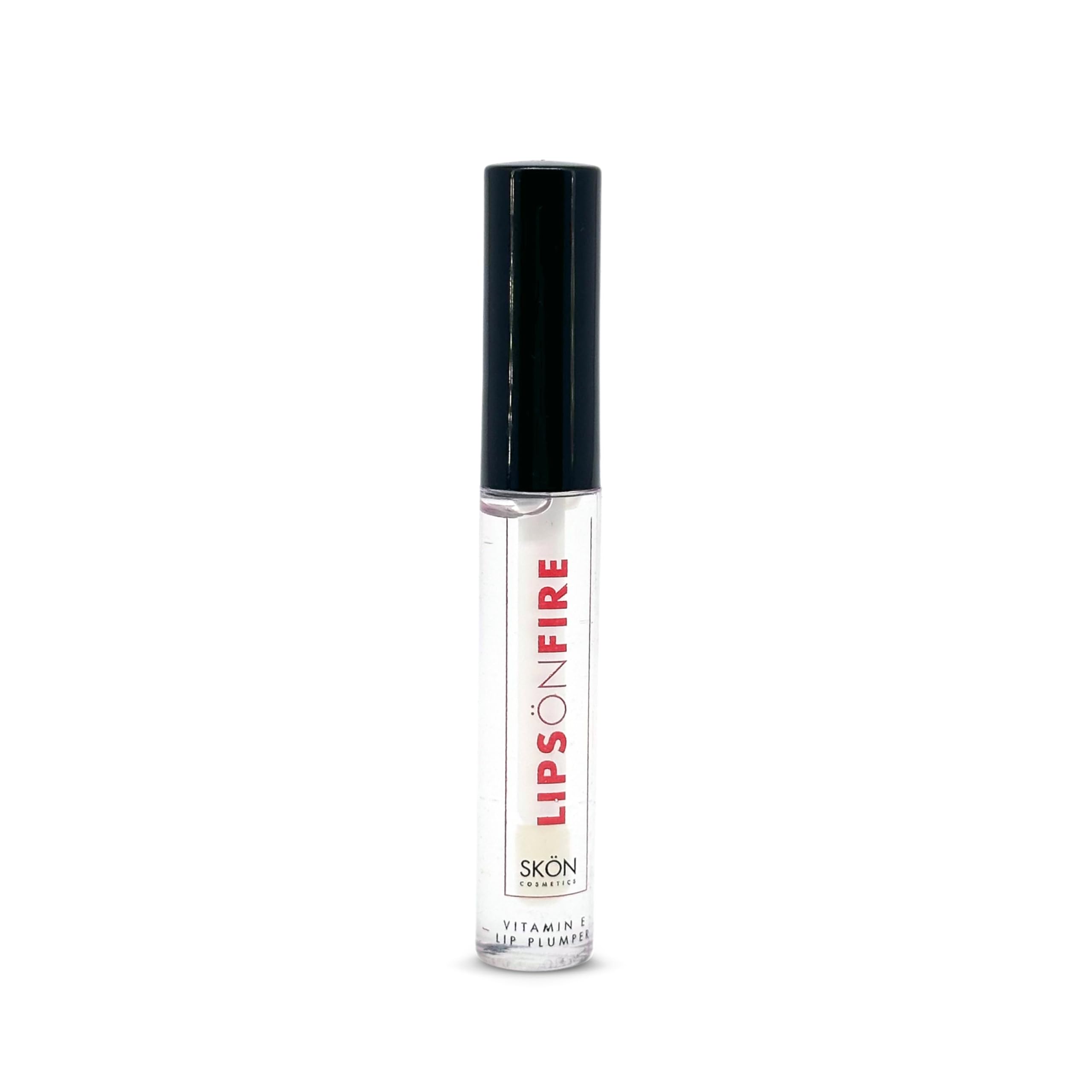 Skön Lips On Fire - Gloss Labbra Volumizzante con Vitamina E e B3, Lip Plumper Nutriente, Dona Volume Immediato e Mantiene le Labbra Morbide e Idratate, Lucidalabbra Rimpolpante, 9 ml, Made in Italy