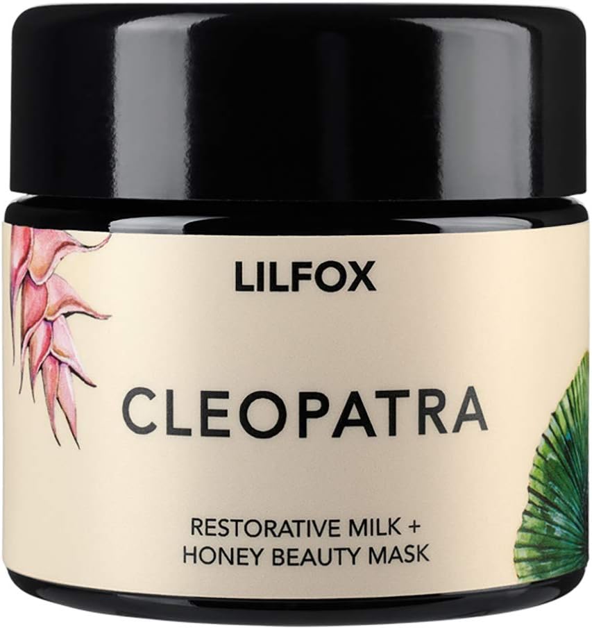 LILFOX - Natural Cleopatra Restorative Milk + Honey Beauty Mask (3.4 oz | 100 ml)
