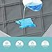 Sunny zzzZZ 6 Pack Baby Waterproof Changing Pad Liners - Quilted Thicker Ultra Soft Changing Table Cover Liners - Durable & Easy to Clean - Grey - 23