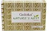 GOLOKA INCIENSO NATURE´S NEST 15 GR. X 12 CAJAS = 180 GR.