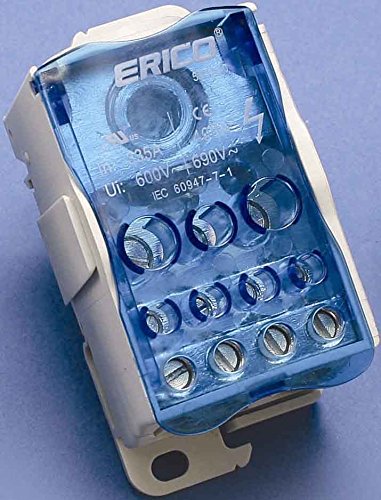 UD 400 A répartiteur de puissance tetrapolaire triphase 51kA