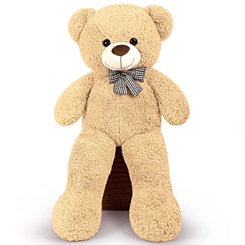 SNOWOLF Orsacchiotto gigante da 120 cm, grande orsacchiotto di peluche