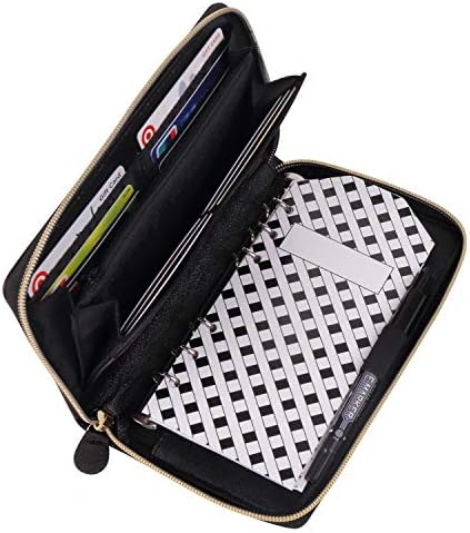 Soligt All-in-One Cash Envelopes Wallet with 12 Budget Envelopes ...