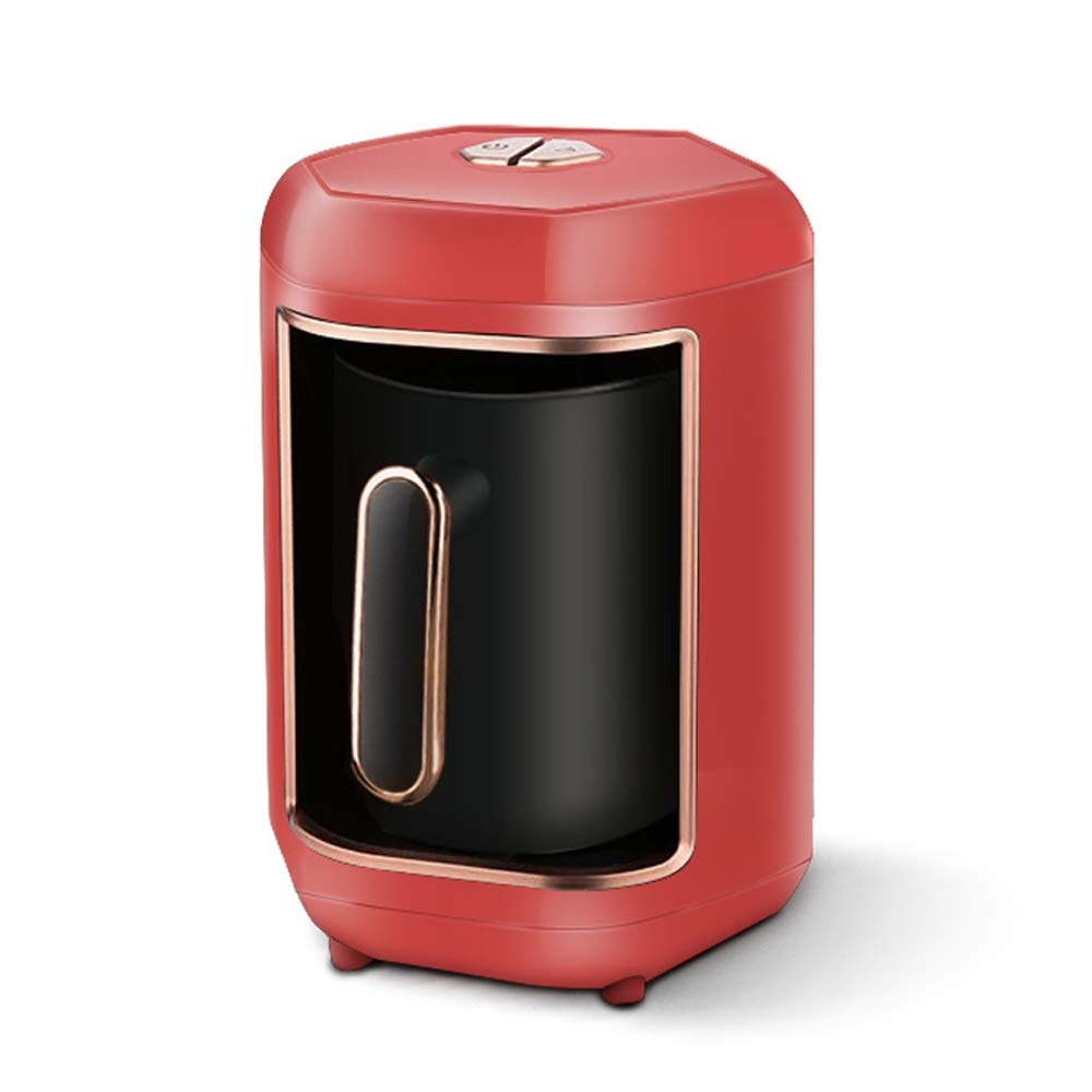 Automatic Turkish Coffee Maker Machine Cordless Electric Pot Food Grade Moka Kettle Portable Travel (E)