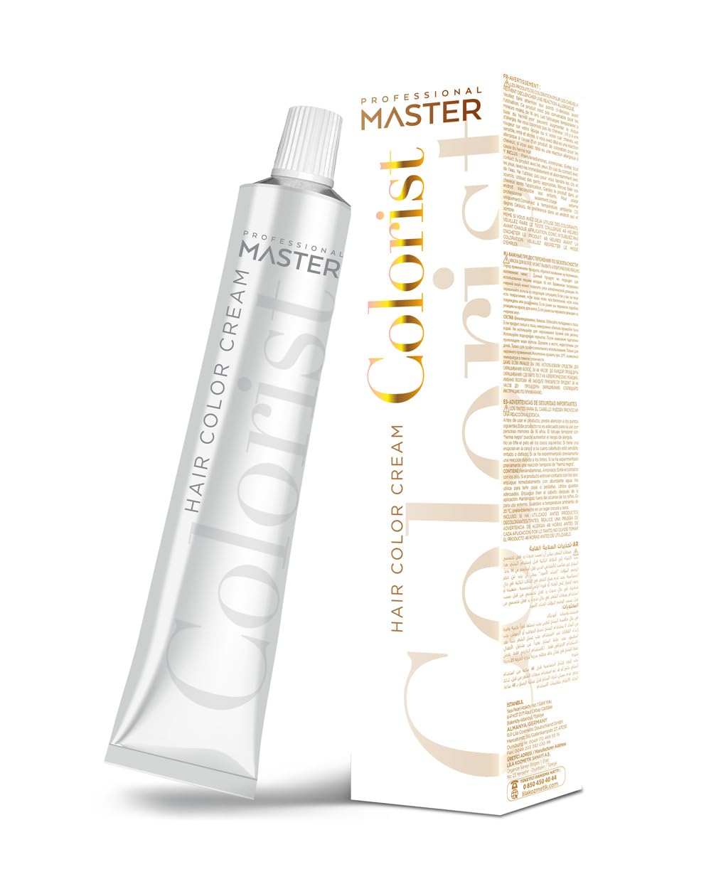 Professional Tüp Saç Boyası Boya 60 ml 5.3 Açık Kahve Dore
