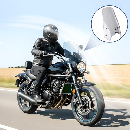 Lorababer Motorcycle Windshield for Vulcan S