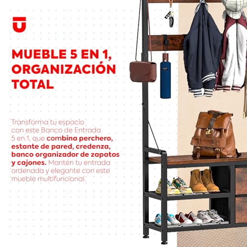 Catálogo para Comprar On-line Bancos con perchero más recomendados. 21 Imagen adicional